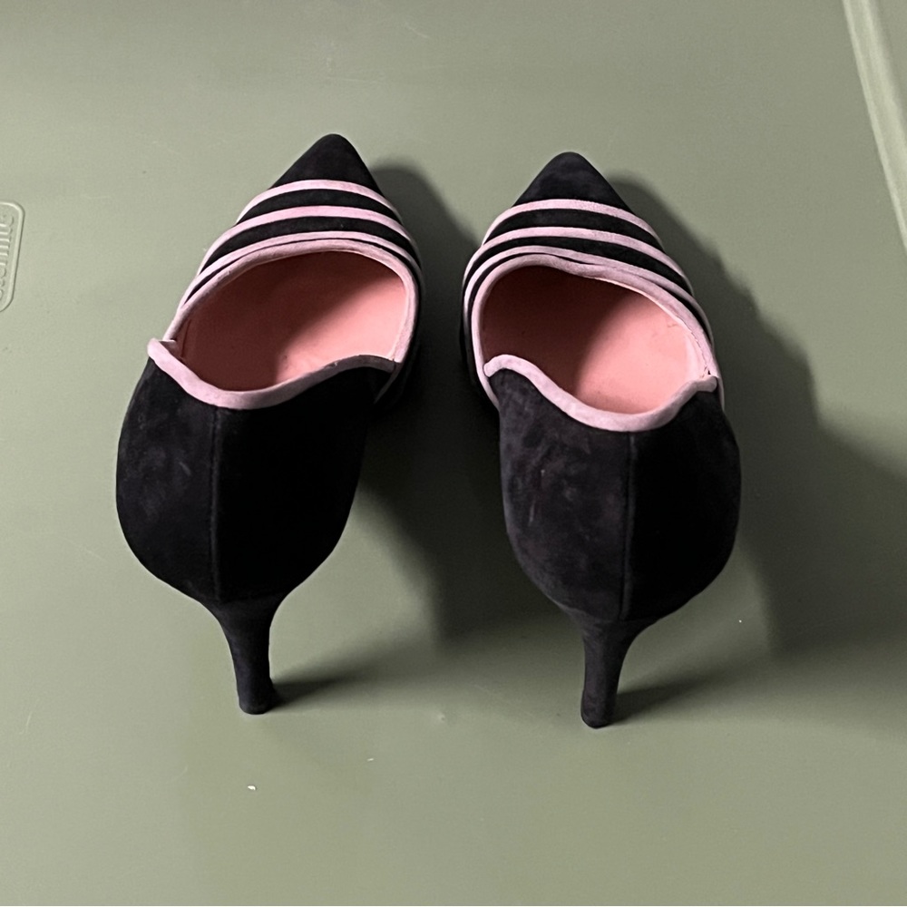 Jennifer Tattanelli Black Suede Shoes - Picture 3 of 7